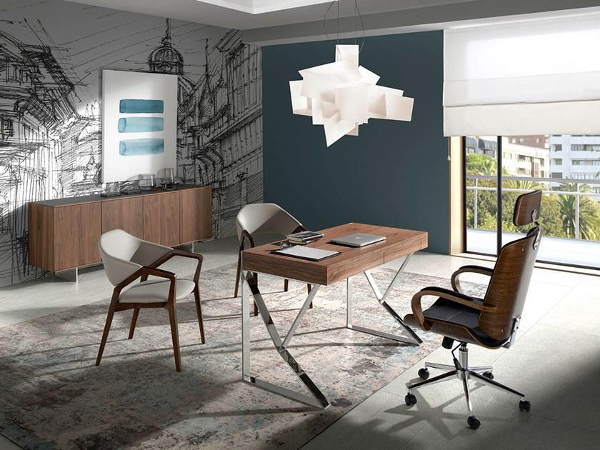 Angel Cerdá Стул из кожзаменителя с подлокотниками New chair 4068 ach17090 Angel Cerda - Вид №5