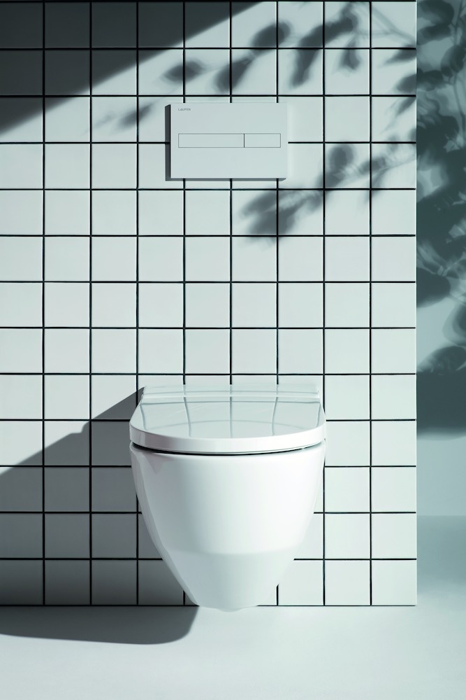 H8206017577171 Подвесной унитаз-биде, безободковый rimless, включает в комплект съемное сиденье с крышкой с механизмом "мягкое закрывание" LAUFEN PRO - Вид №32
