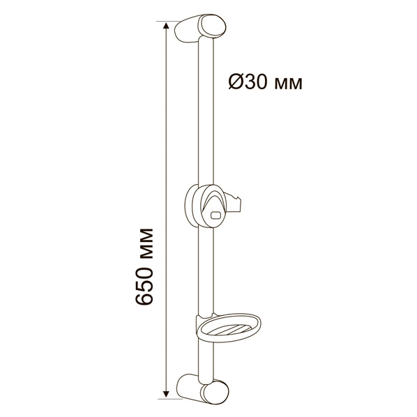AGD 24.1207 B  Душевая стойка  ARGO kran  - Вид №1