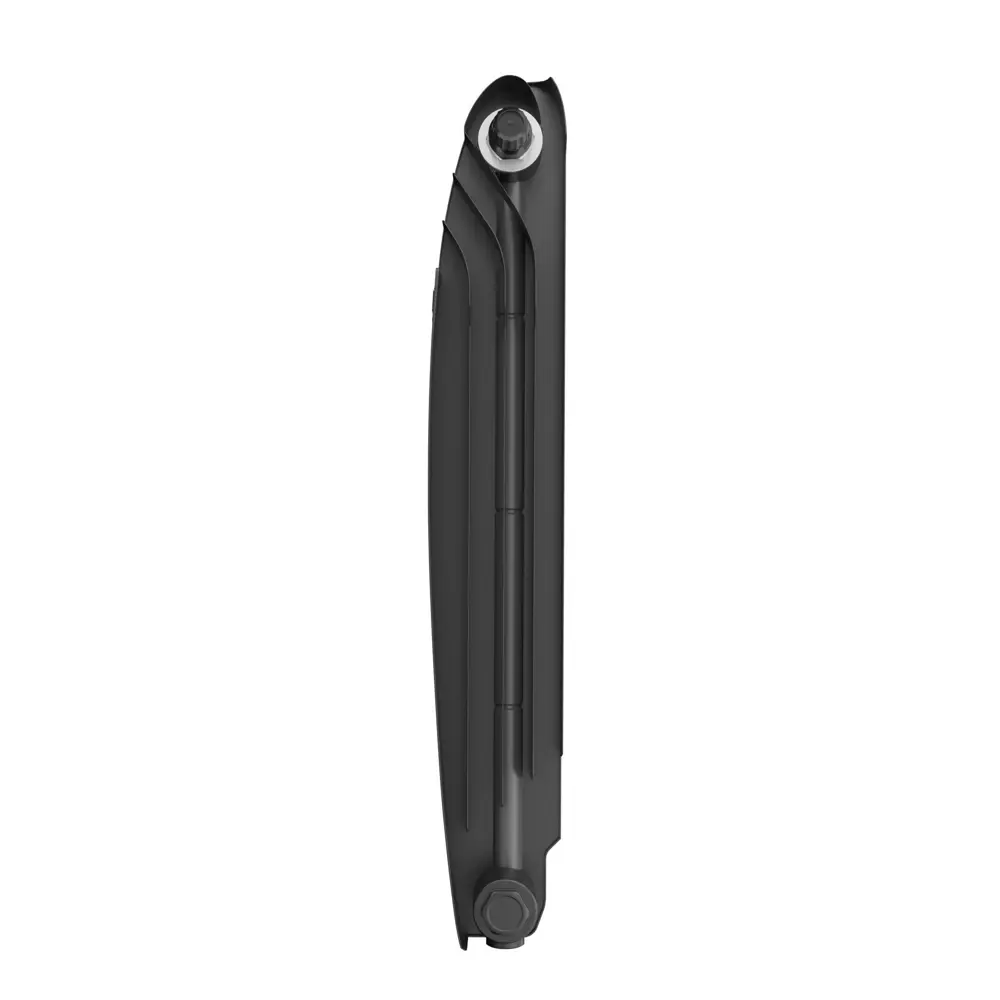 Радиатор секционный Royal Thermo Biliner 500/87 8 секций нижнее подключение биметалл черный 89391436 STLM-2028324 Отсутствует - Вид №2