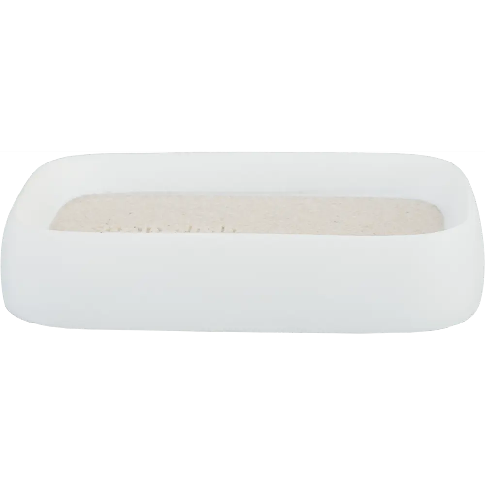 Мыльница Vidage Riquardo полирезин цвет белый STLM-2203287 - Вид №1