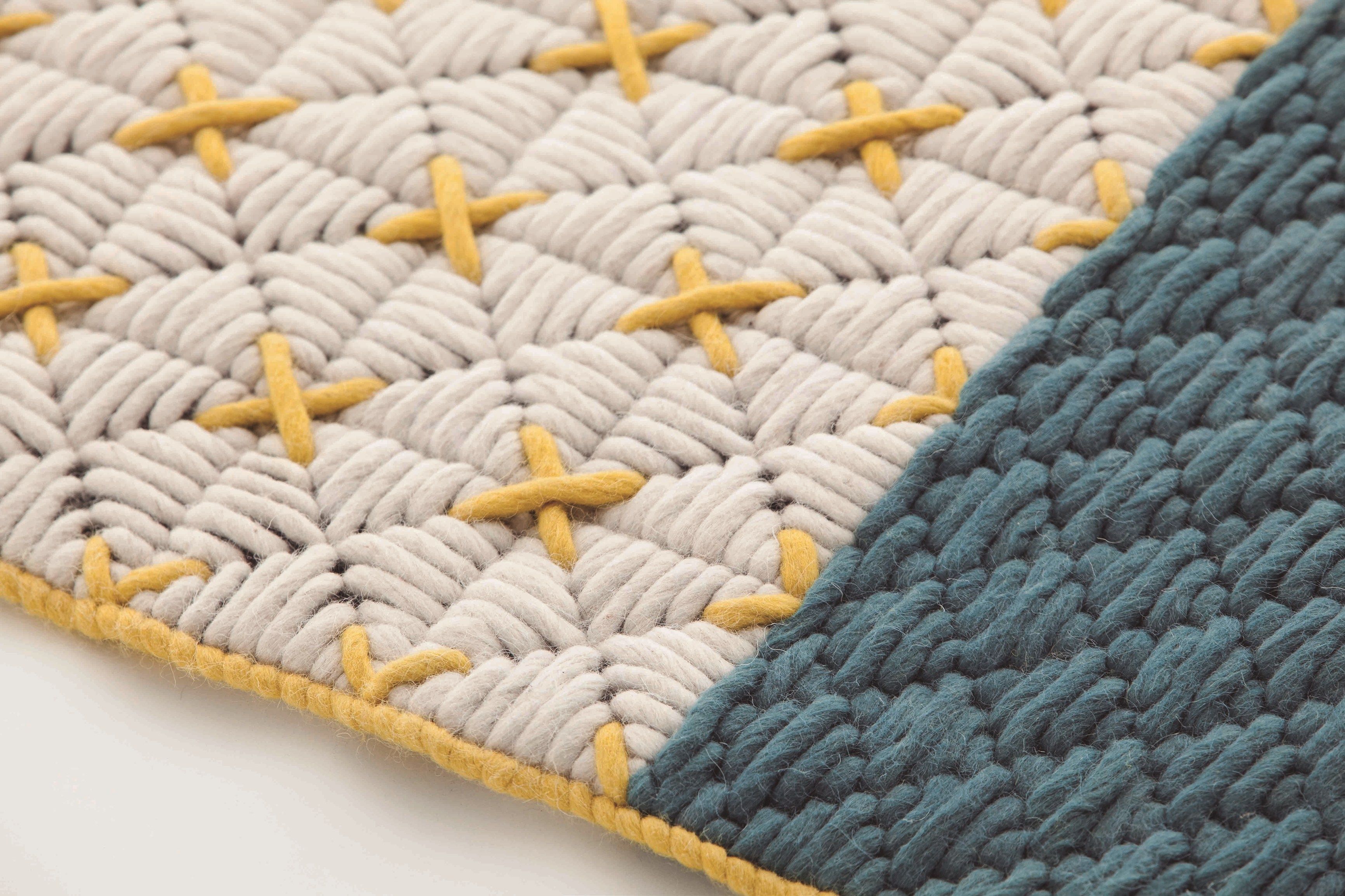 Прямоугольный ковер ручной работы из ткани GAN Silaï ARCH-00103936 - Вид №44