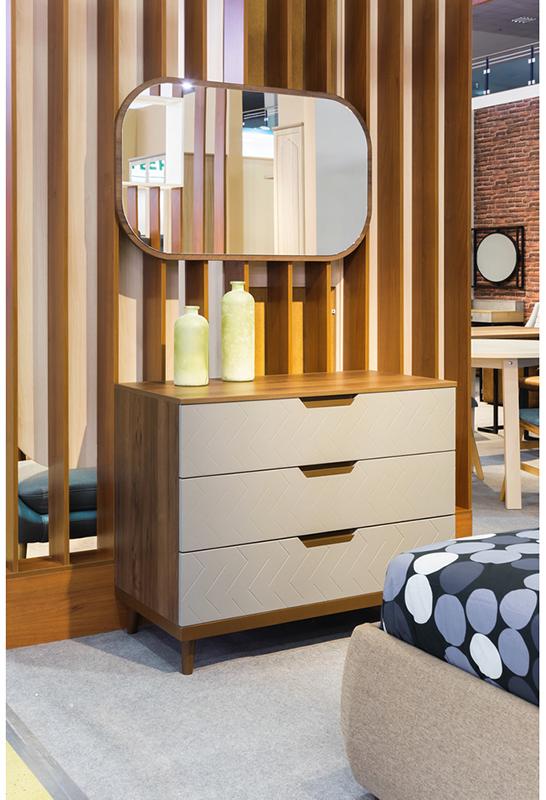 2769 Комод с 3 ящиками Сканди Бежевый R-HOME 4009264h_Беж - Вид №4