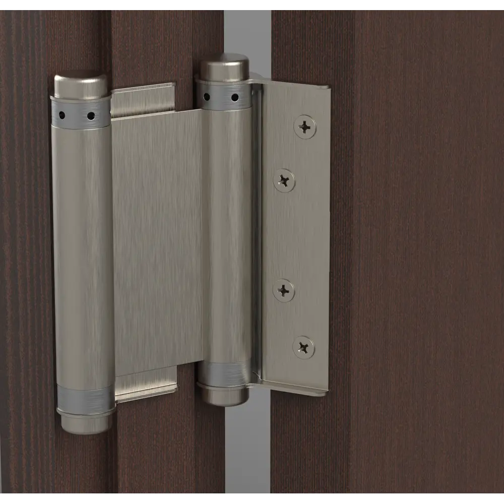 ARMADILLO Пружинная петля с доводчиком 125 мм матовый никель 82106000 STLM-0019074 - Вид №6