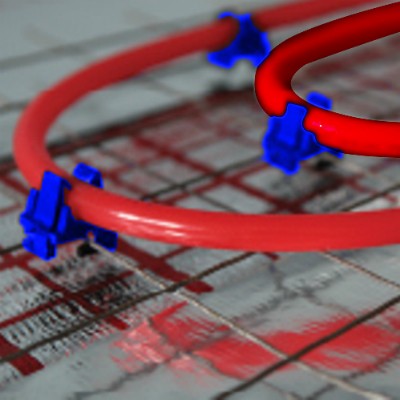 10000004 Клипса поворотная для крепления труб к арматурной сетке Valtec 14–20 мм  - Вид №2