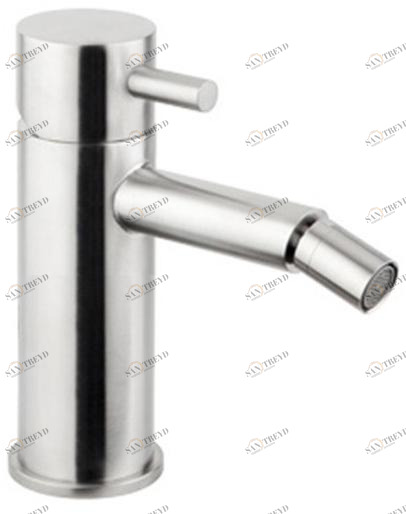 MINA Смеситель для биде из нержавеющей стали, устанавливаемый на столешницу, с регулируемым изливом Stiriana 2203