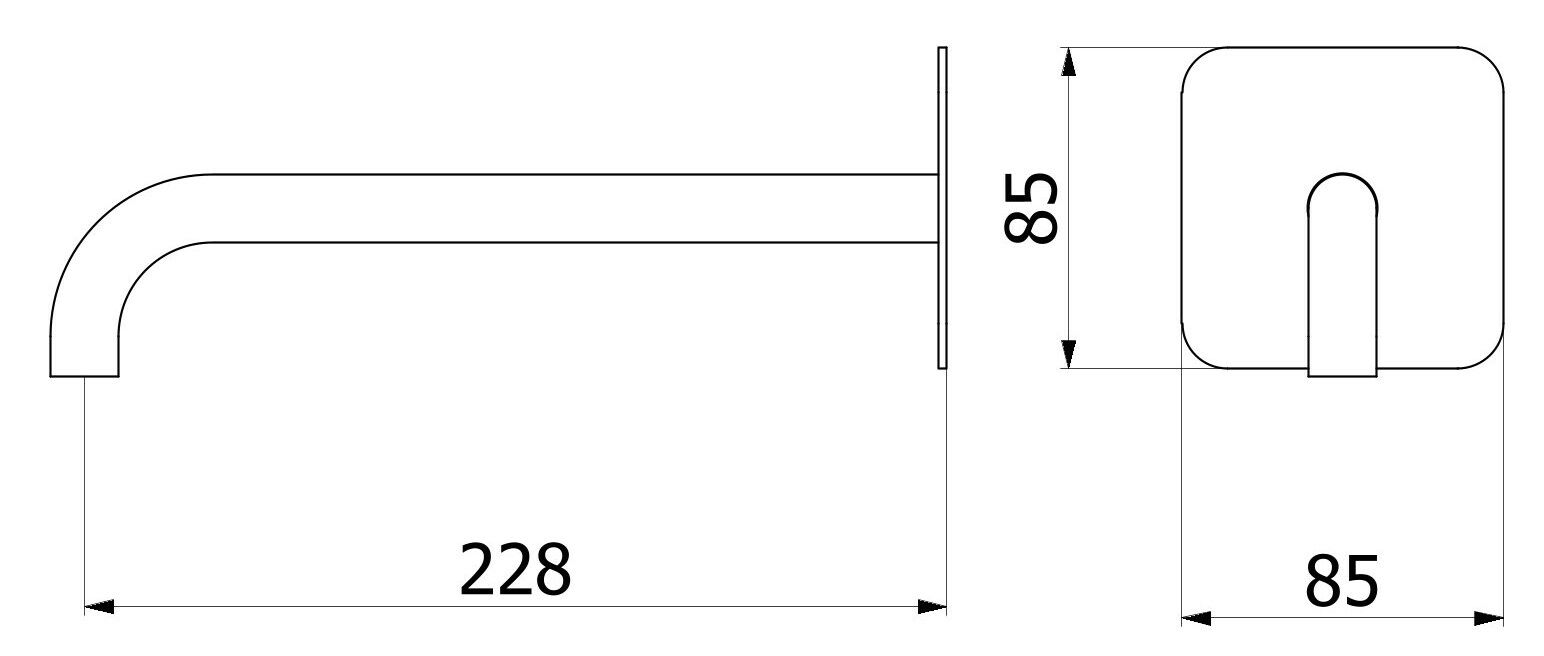 Настенный дозирующий носик IB Reflex ARCH-00140423 - Вид №2