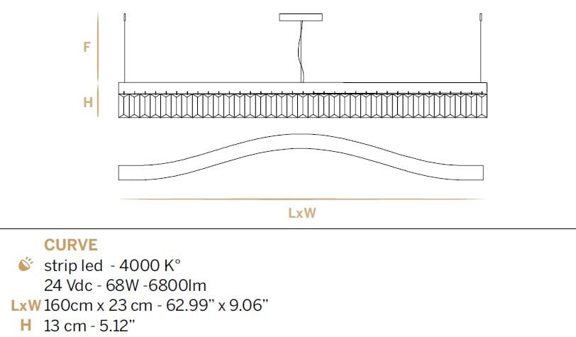 Кристалл светодиодный подвесной светильник Euroluce Lampadari путь ARCH-00056463 - Вид №4