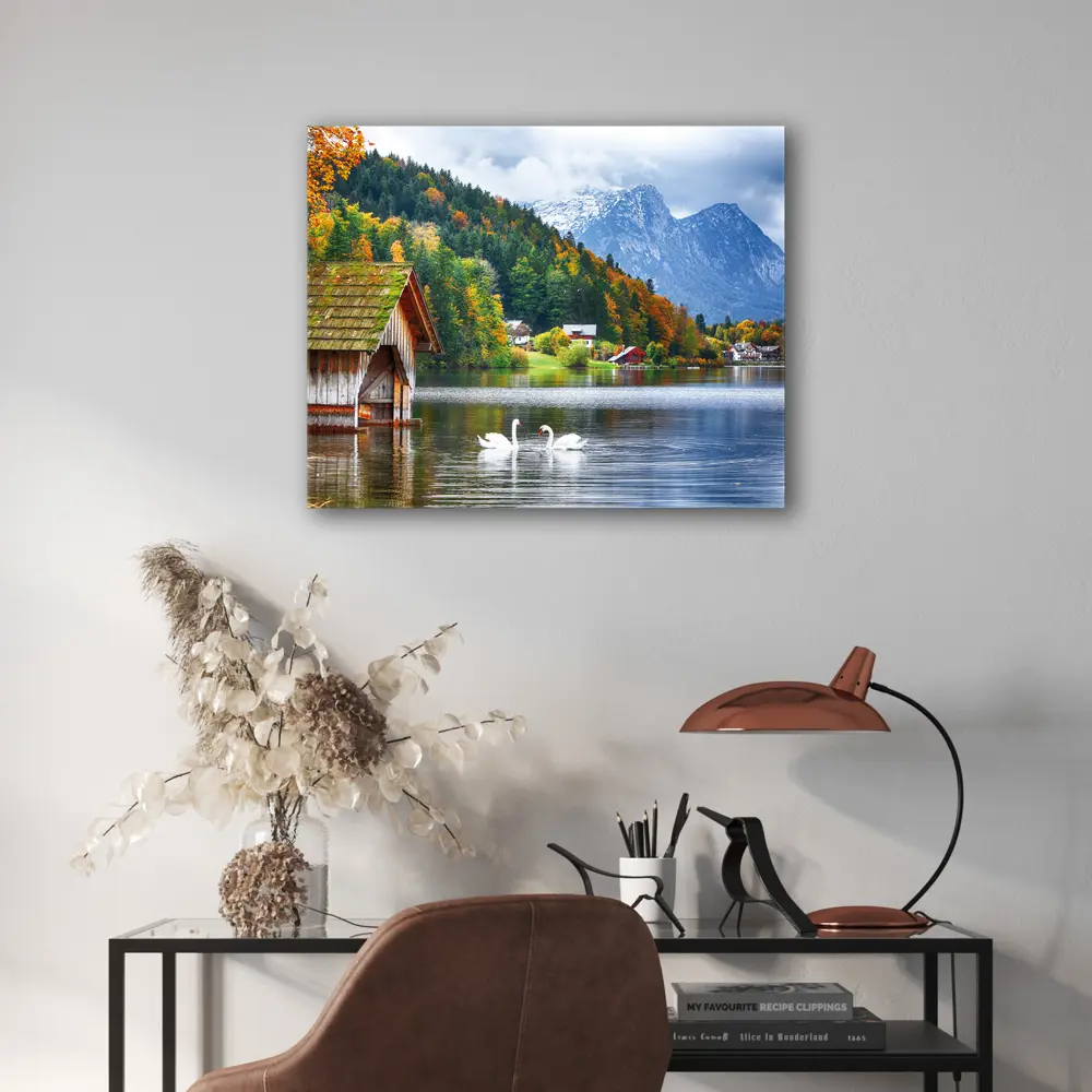 Картина на стекле Postermarket Горное озеро 40x50 см 87890642 STLM-2083338  - Вид №2