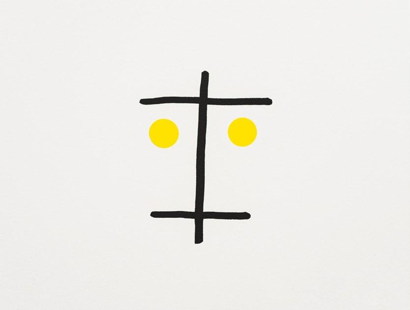 Danese Milano Трафаретная печать на бумаге I volti sun-id-1394070 - Вид №1