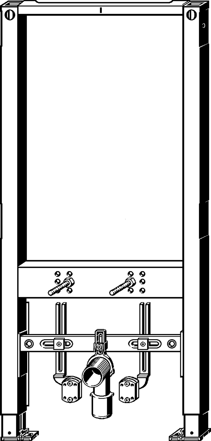 Системная техника  Prevista Dry  Элементы для биде VIEGA 776 442 Модель 8568 Santreyd  - Вид №1