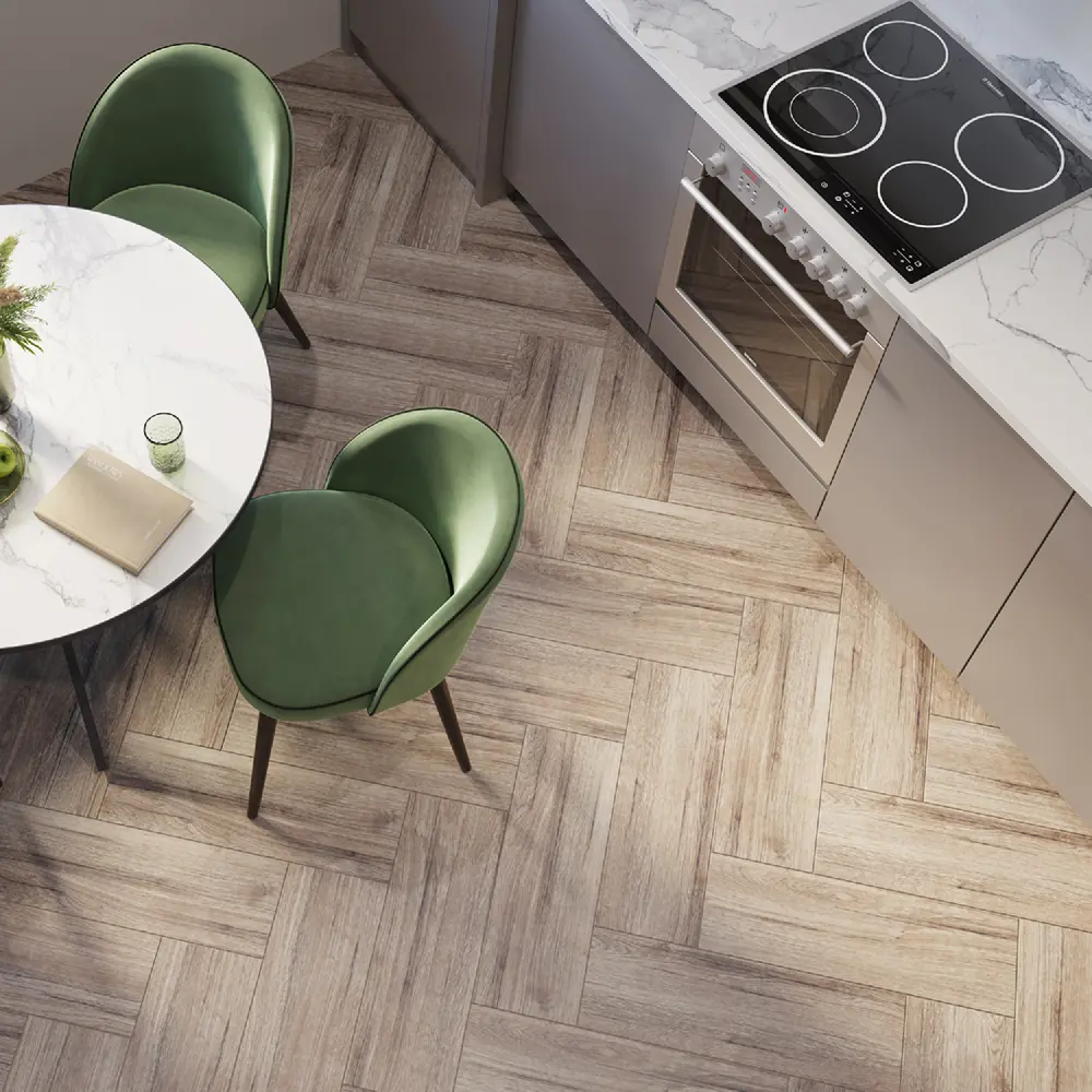 Керамогранит LB Ceramics Маттоне с текстурой дерева 19.9x60.3 см 89061379