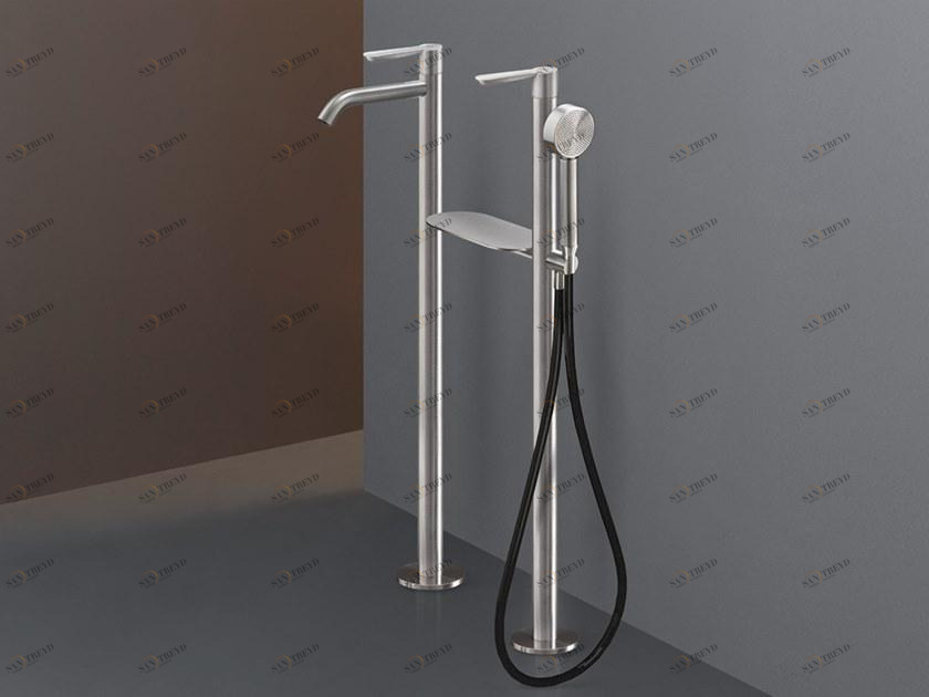 Ceadesign Напольный смеситель для ванны из нержавеющей стали с ручным душем Lutezia plus Ltz 47