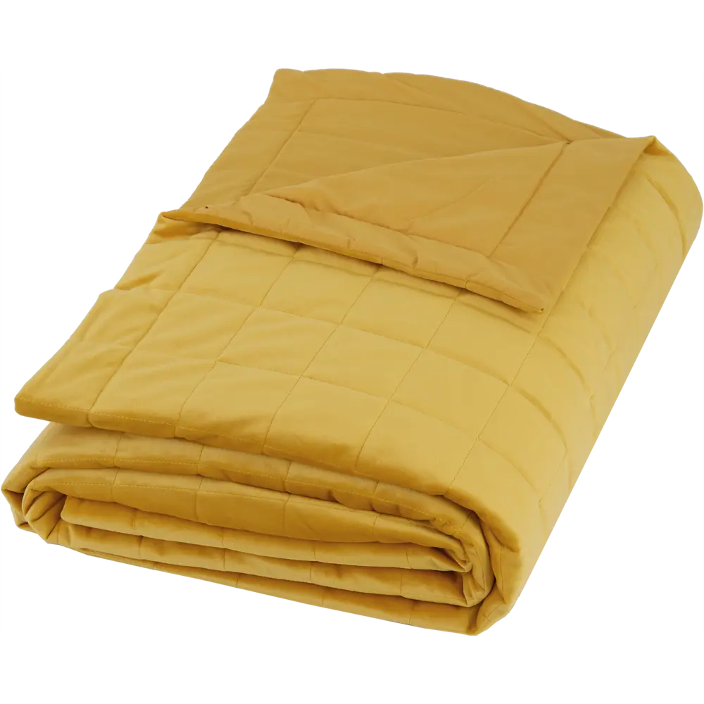 Покрывало INSPIRE Velvet Etna — велюровая элегантность в солнечном цвете 89090580 STLM-0078264