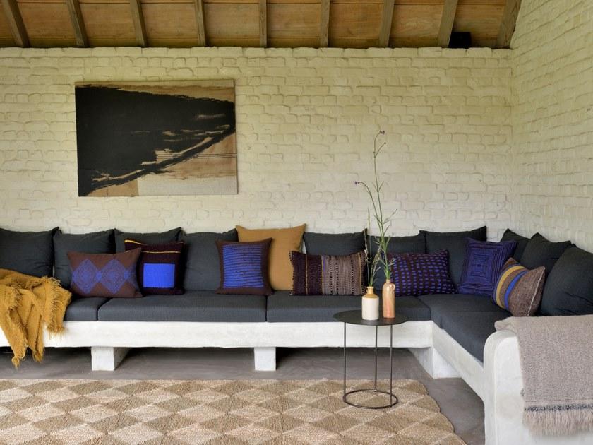 Ethnicraft Прямоугольная подушка из ткани для дивана Mystic ink 21069 - Вид №6