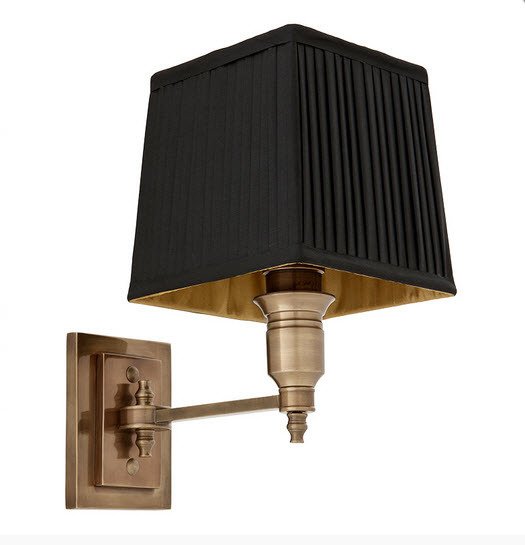 Бра Lexington Single от Eichholtz черный/бронза 108633 EICHHOLTZ ПОД СТАРИНУ 059741 Золото;черный  - Вид №4