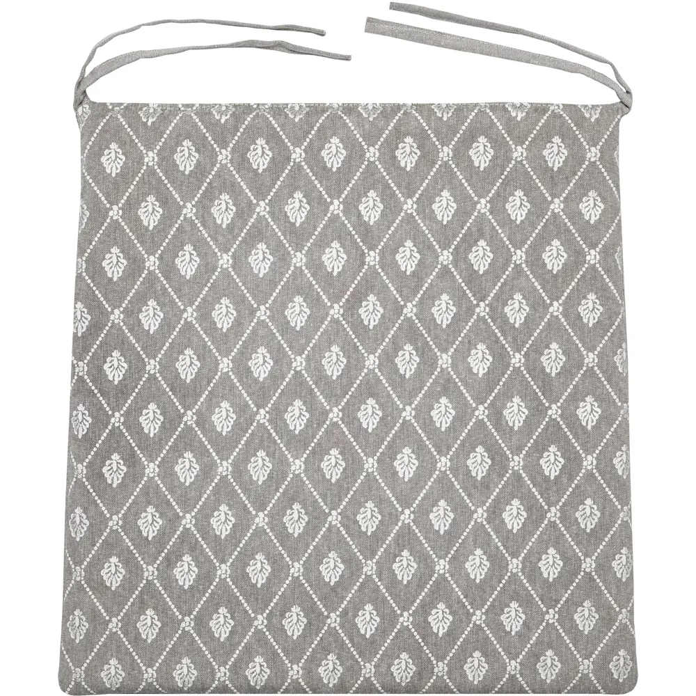 Сидушка ромбы 40x35 см цвет серый GARDEN STLM-2155372