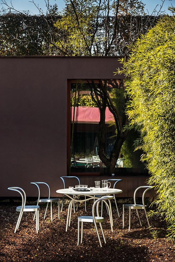 Moroso Штабелируемый стул из алюминия и дерева St.mark sun-id-1382930 - Вид №5