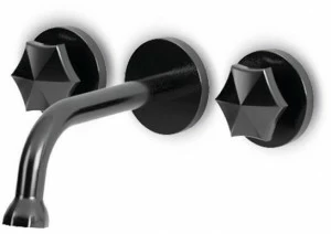 JEE-O Смеситель для умывальника из нержавеющей стали настенный с отдельными розетками Bloom 600-1506