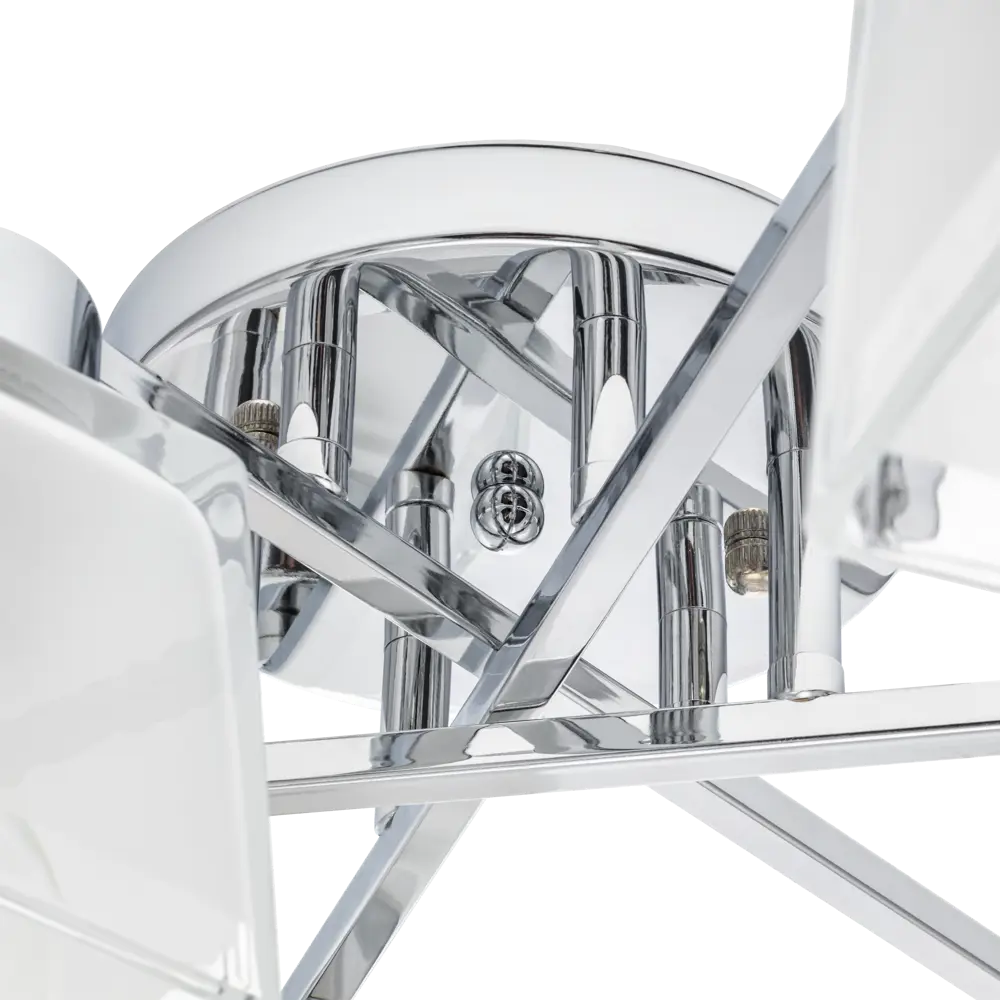 Люстра потолочная Ritter Bari 52519 6 6 ламп Е27 цвет хром STLM-2207657 - Вид №3