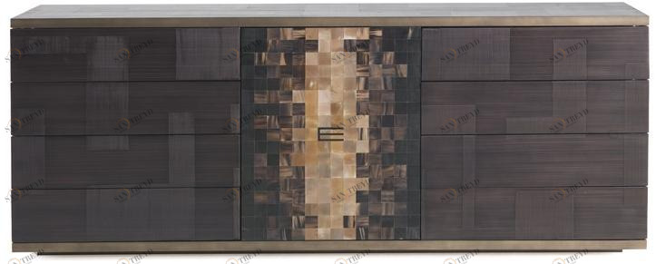 ETRO Home Interiors Комод из дерева с ящиками Aleppo E.ale.113.a