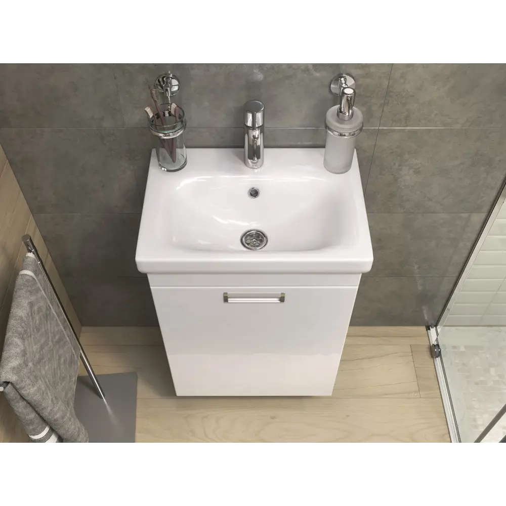 Тумба Vigo Milk для раковины - элегантное решение для современной ванной 89359110 STLM-1381198 - Вид №11