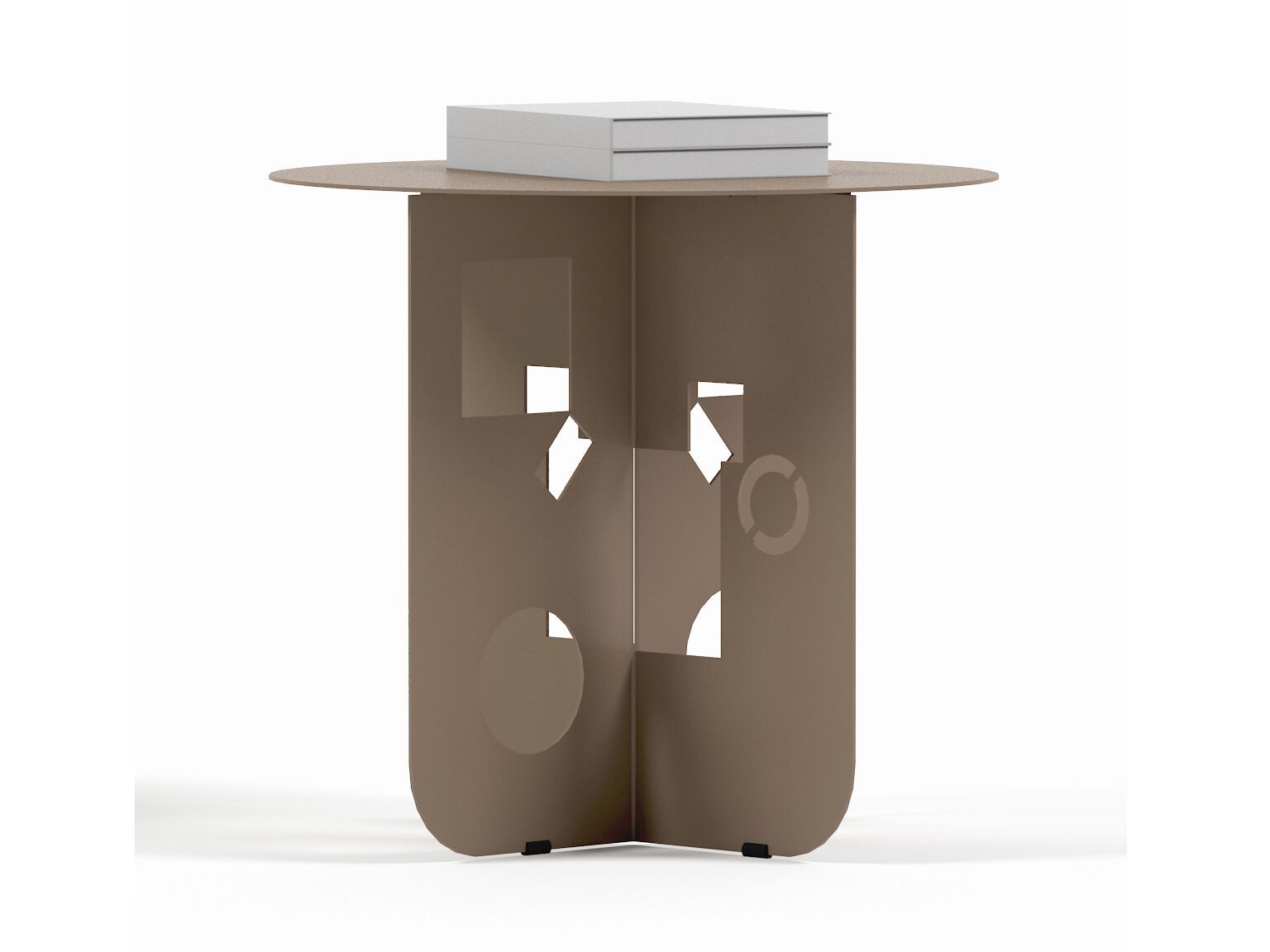 Круглый стол из листового металла Shishka Project Art Table ARCH-00114453