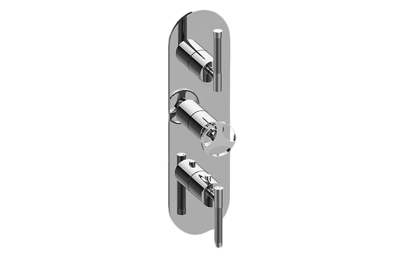 E-8056-ALM57C19-T Планка M-Series с 3 ручками - Внешняя часть GRAFF Harley