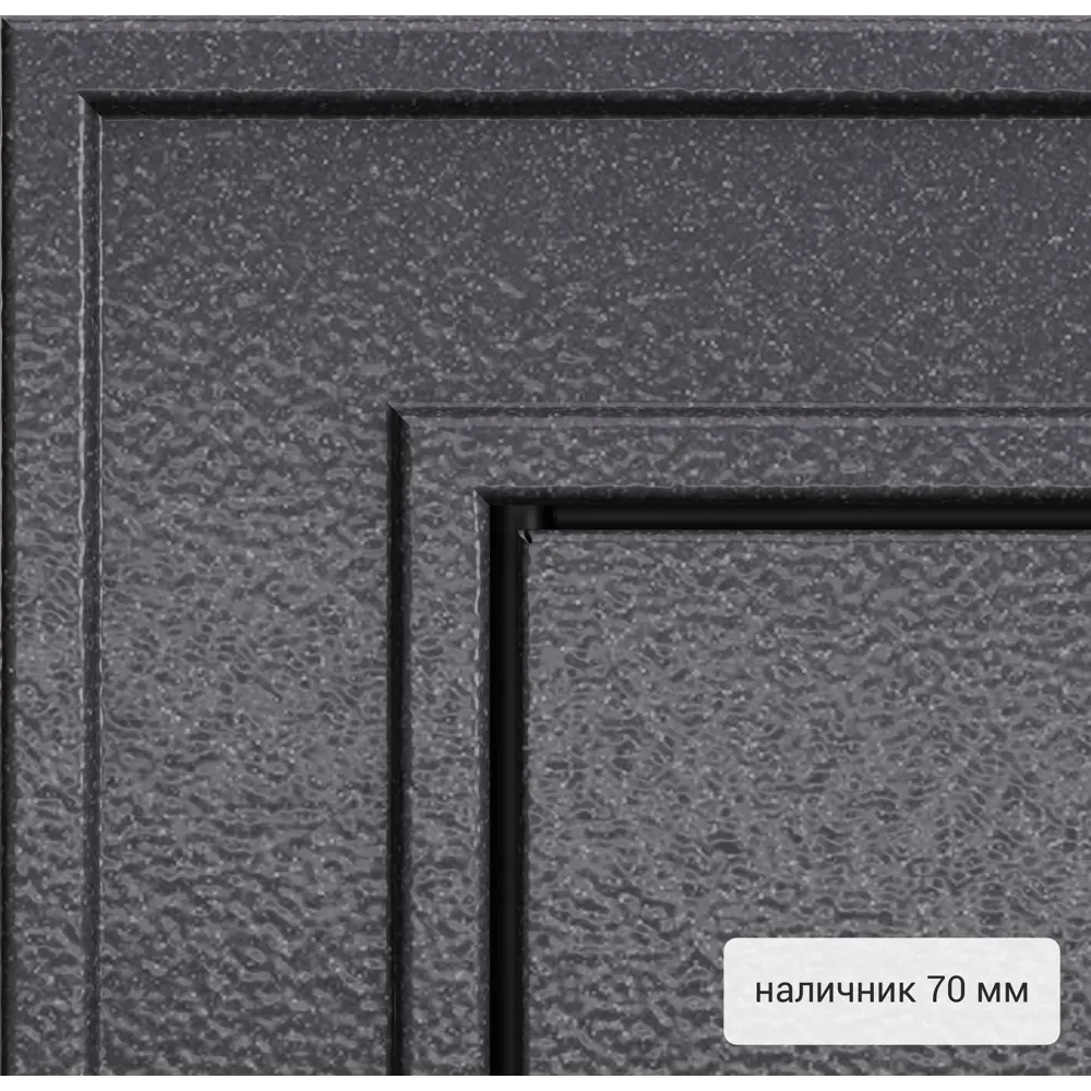 Дверь входная металлическая Берн 2 860 мм левая цвет белое дерево TOREX STLM-2084603 - Вид №3