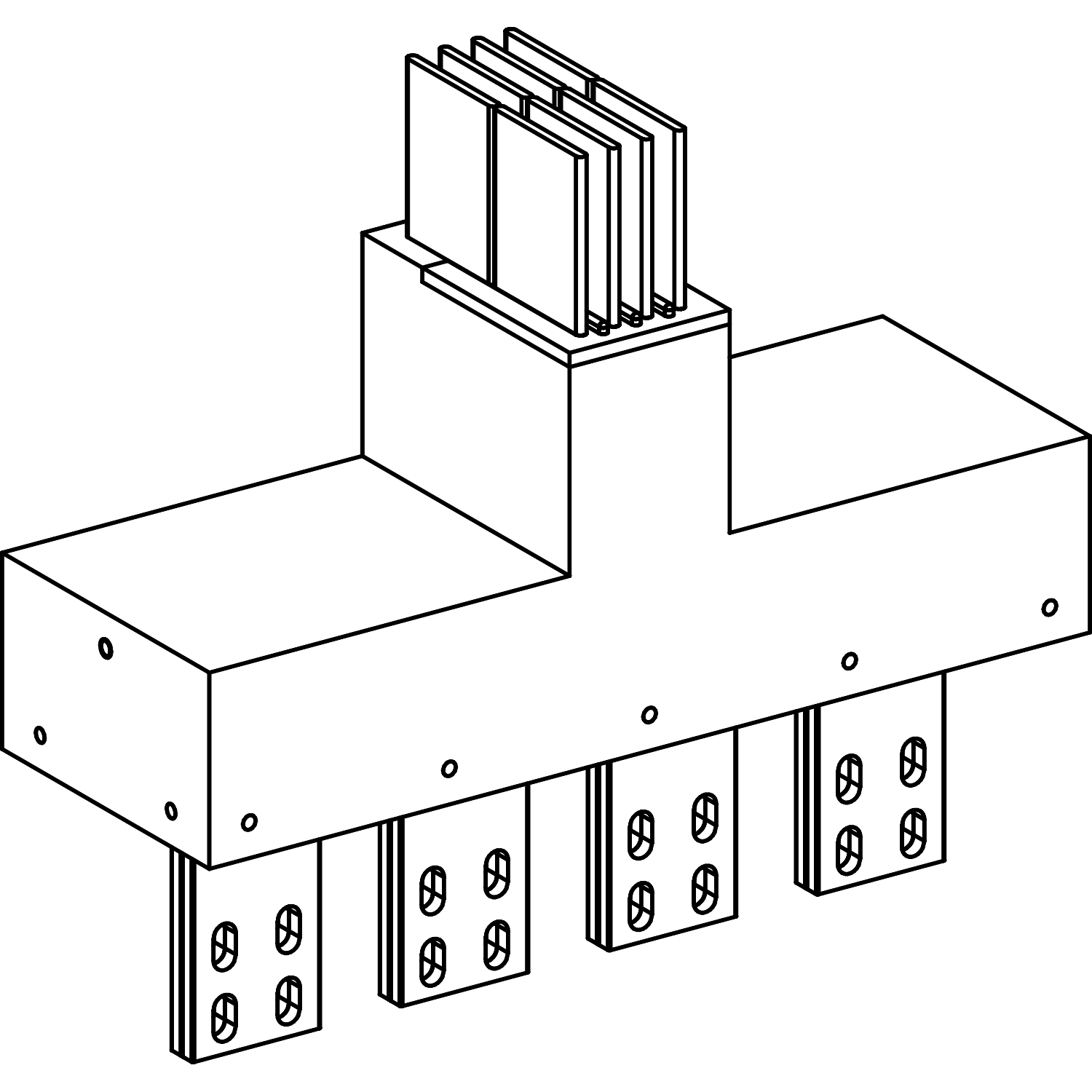KRC1000ER53 СЕКЦИЯ ВВОДНАЯ ПРЯМАЯ Schneider Electric Canalis 