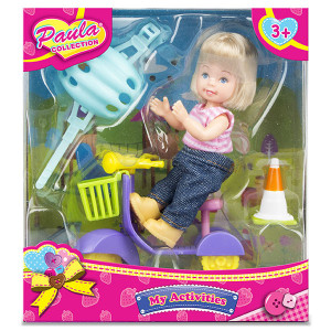 MC23011 Игровой набор "На мопеде" Paula