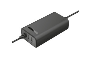 15879340 Универсальный блок питания DUO 70Вт 2хUSB д/ноутбуков 20877 Trust