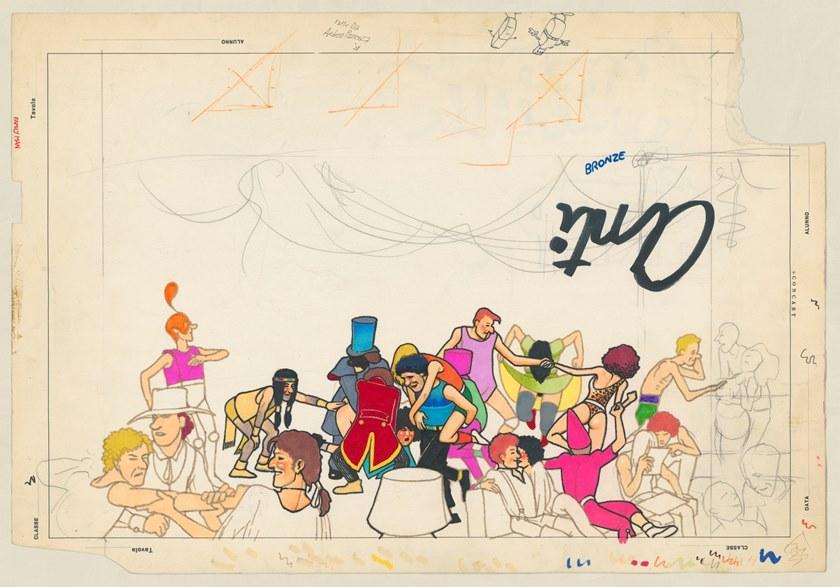 Tecnografica Водостойкие флизелиновые обои Andrea pazienza sun-id-1379609 - Вид №1