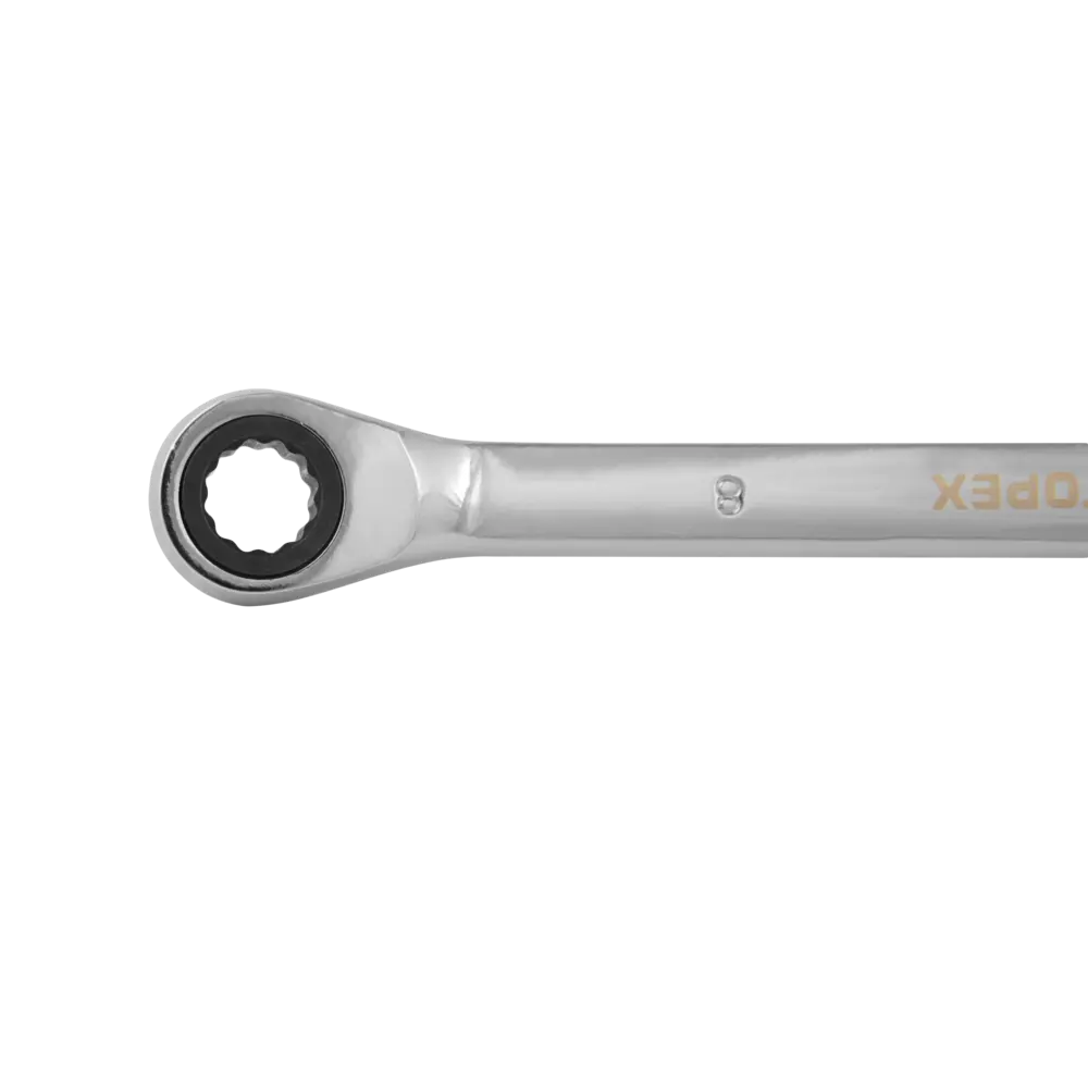 Ключ комбинированный с трещоткой CR-V 8 мм TOPEX STLM-2133652 - Вид №2