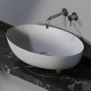 L600117 Накладная раковина на столешницу  овальная A. e T. Italia ELITE
