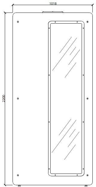 IMPACT ACOUSTIC® Акустическая офисная будка со встроенным освещением  961.10.442.000.00  - Вид №15
