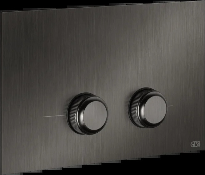 Запорная пластина 54659 707 Gessi Venti20 ЧЕРНЫЙ МЕТАЛЛ BR. PVD