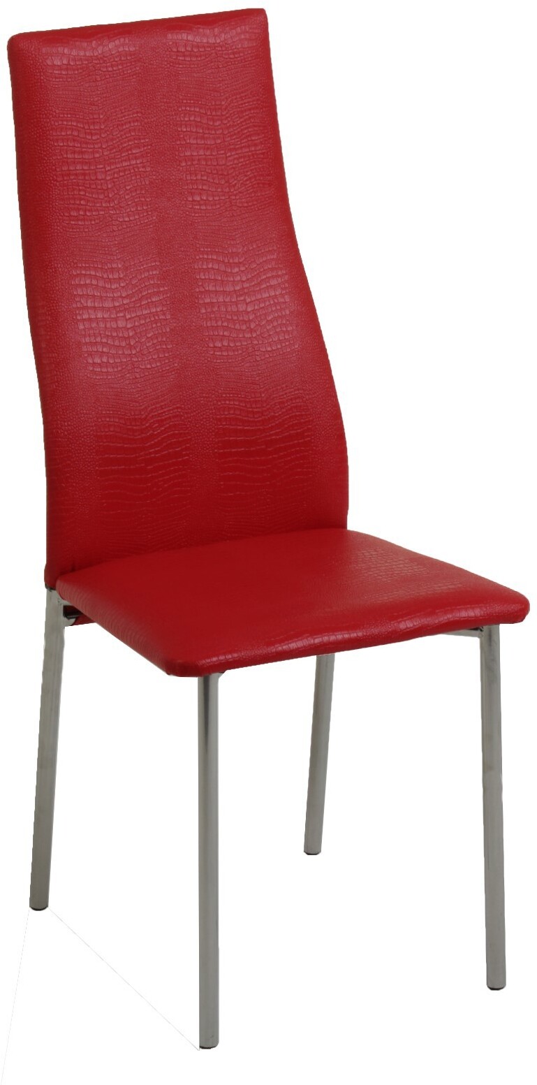 90303295 Стул 97х43х42 см экокожа цвет красный Волна STLM-0175858 FORPOST SHOP