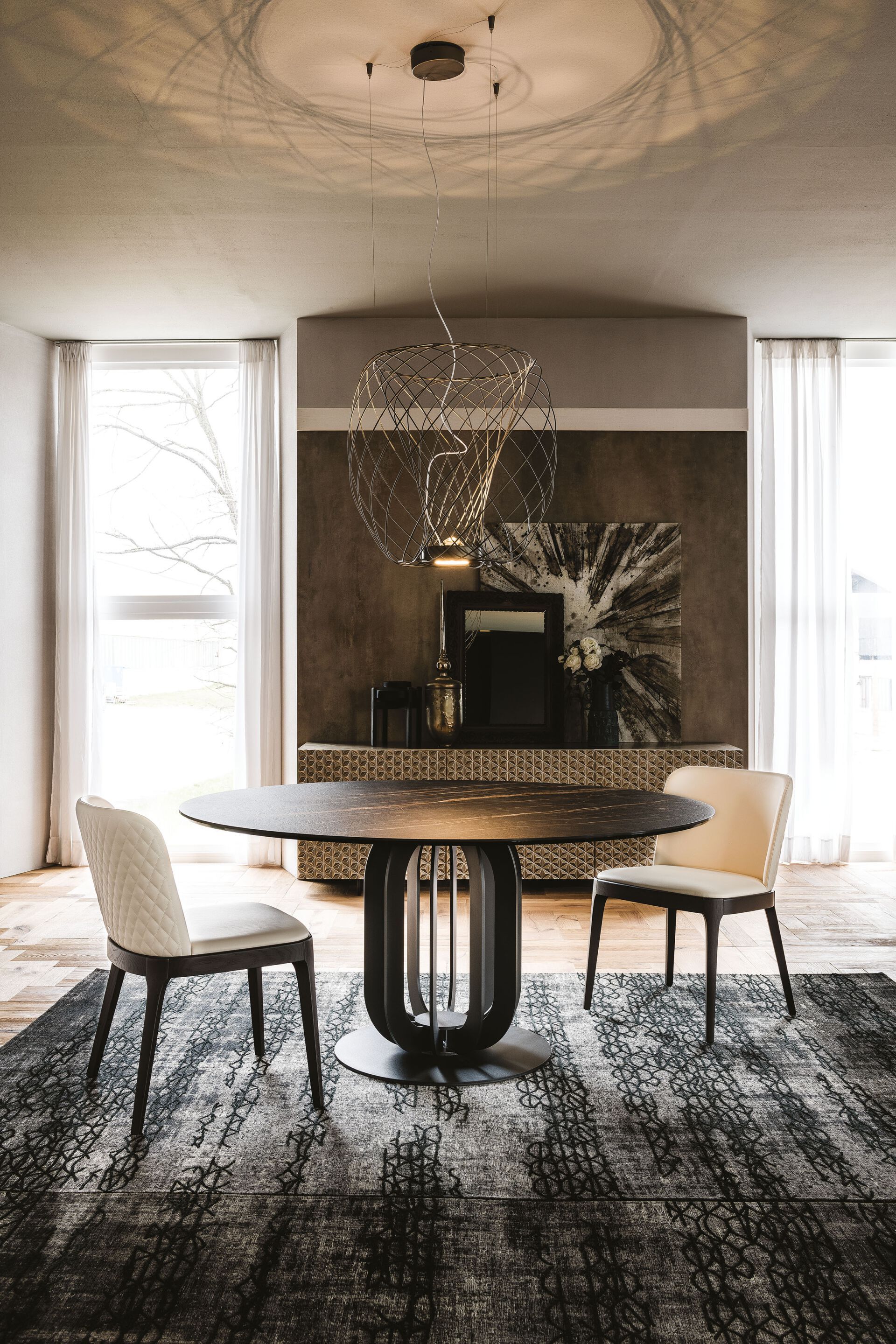 Круглый керамический стол Cattelan italia Soho ARCH-00040017 - Вид №2