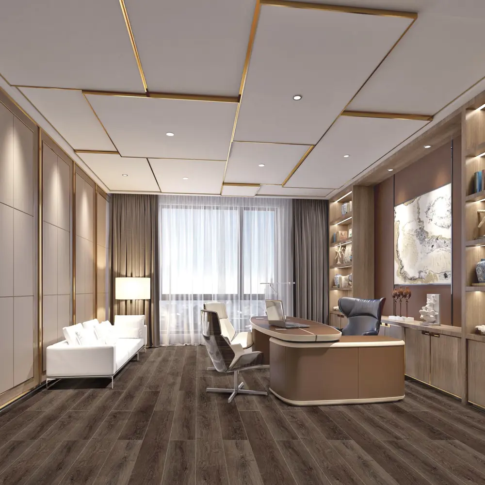 90895593 SPC плитка Royce Sense Дуб Айа 42 класс толщина 4 мм 2.16 м², цена за упаковку STLM-0418820