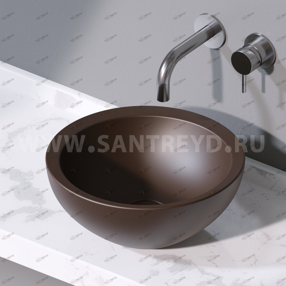 L223107 Накладная раковина на столешницу  круглая A. e T. Italia SPOT AeT ITALIA