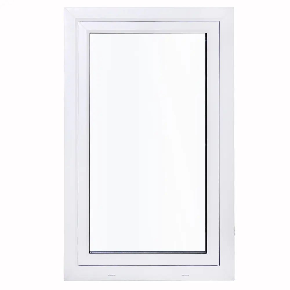 Пластиковое окно ПВХ Deceuninck одностворчатое 1200x600 мм (ВхШ) однокамерный стеклопакет белый (с двух сторон) STLM-2046964 - Вид №4