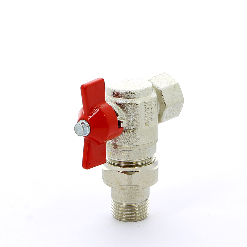 Кран шаровой НВ угловой с разъемным соединением IDEAL бабочка ITAP 1/2" 29812 - Вид №3