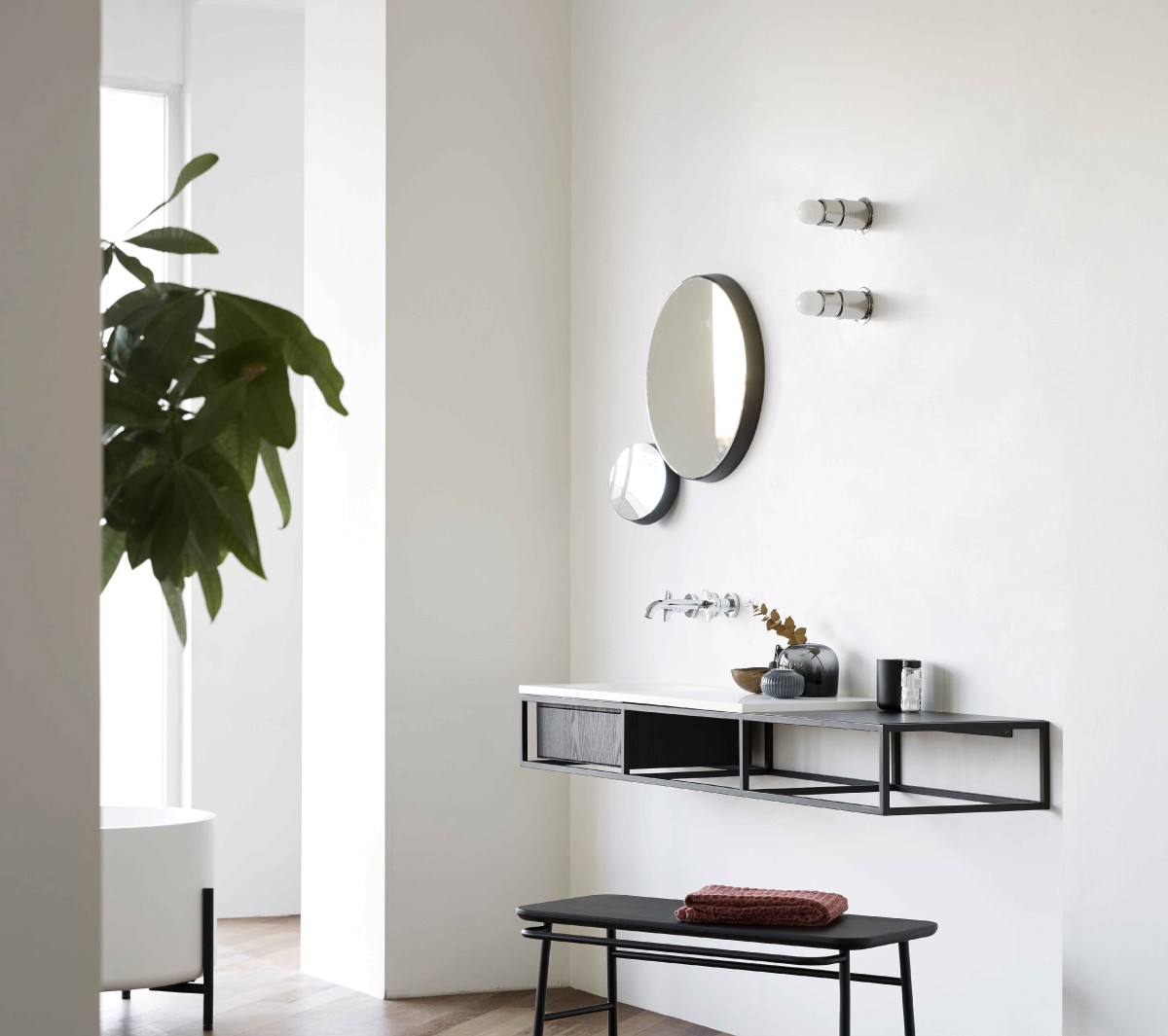 Ex.T Gravity Настенное зеркало EXSPGRAVITYTONDNE  - Вид №4