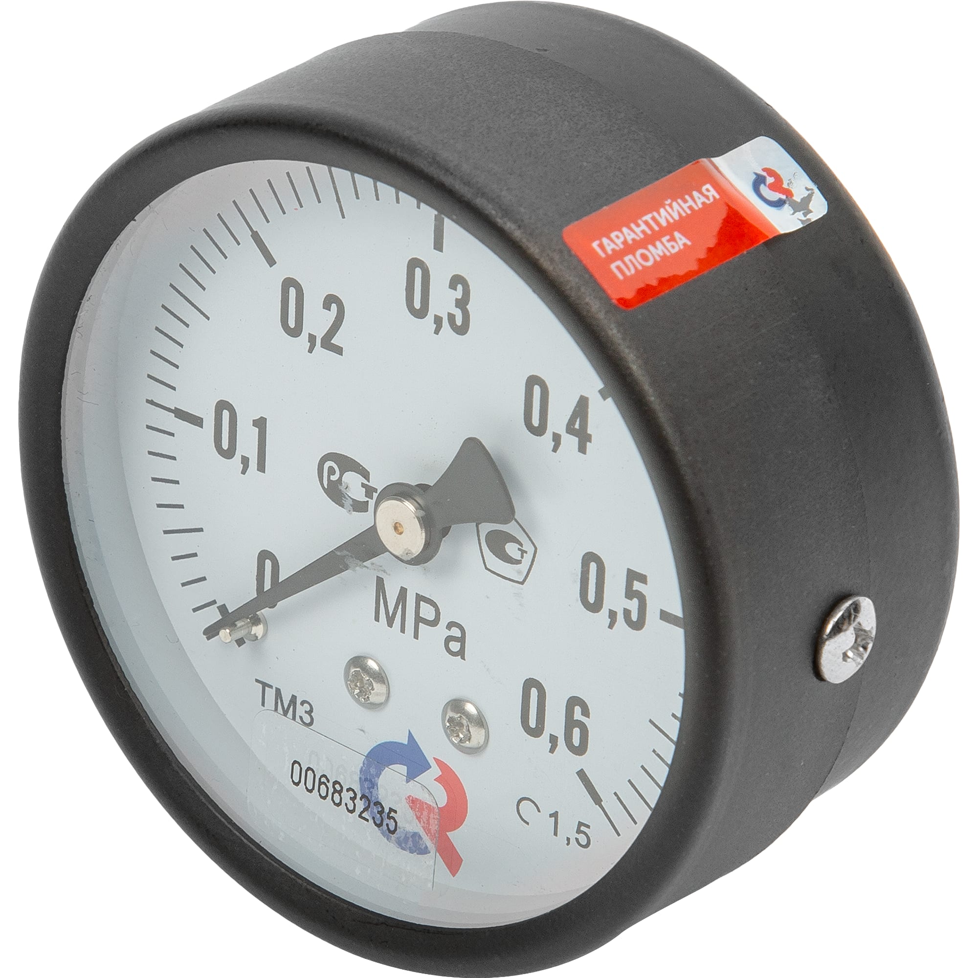 85258316 Манометр осевой Росма 6 бар, 1/4" Santreyd  - Вид №1