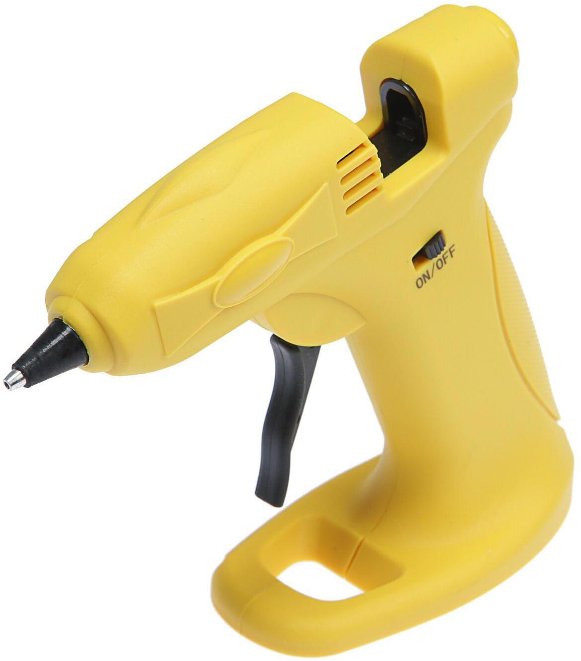 90301620 Клеевой пистолет 4686963, 12 Вт, аккумулятор 2000 мА, microUSB, 7 мм STLM-0175128 TUNDRA