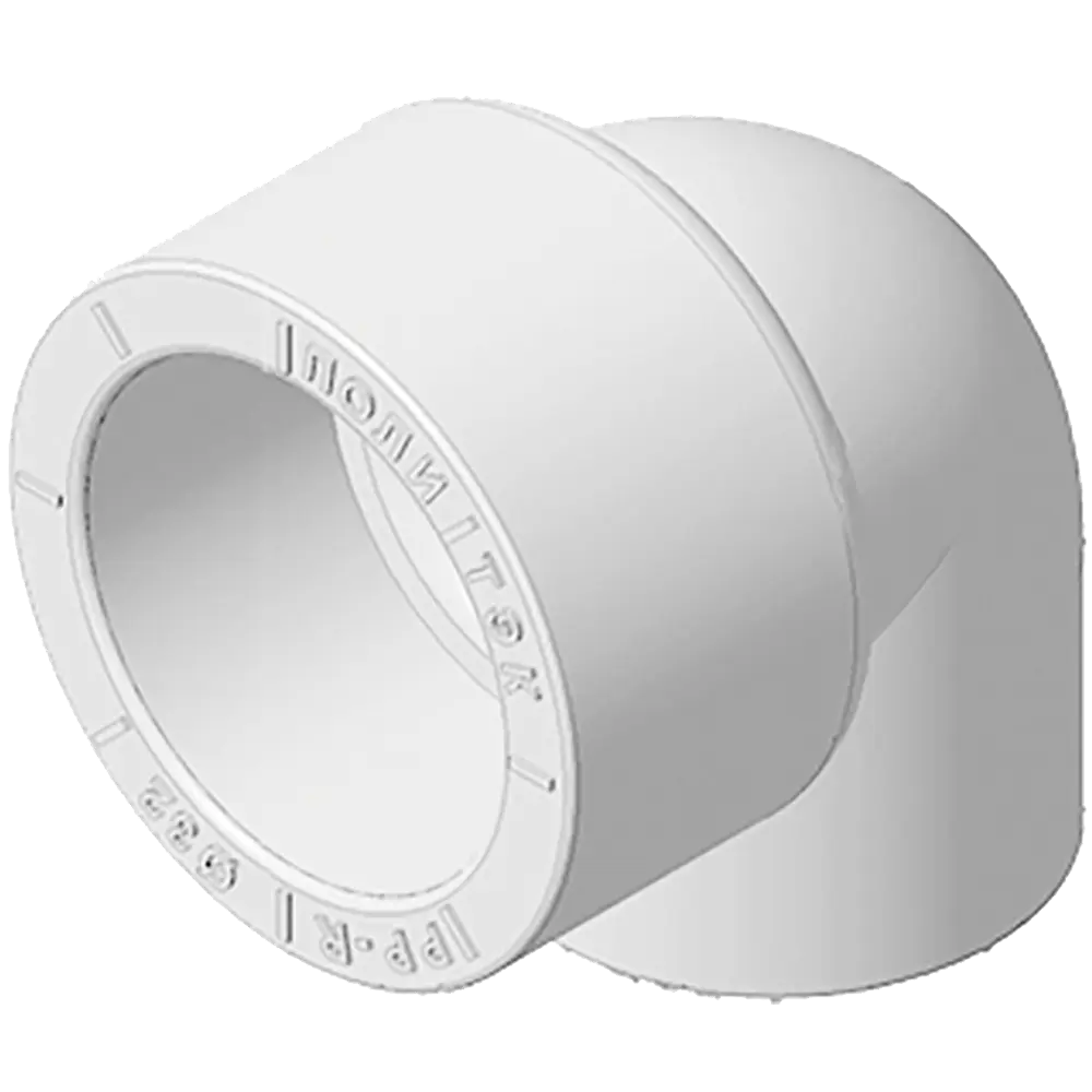 Отвод переходной 90° Политэк 32×25 мм для систем водоснабжения 89422867 STLM-1569071