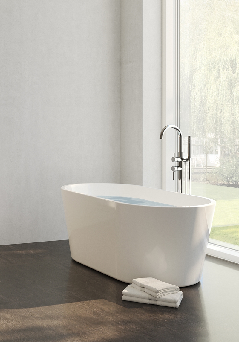 169 Настроение Ванной 150X80X60 Включено Сливный Комплект Noro  Белый  - Вид №1