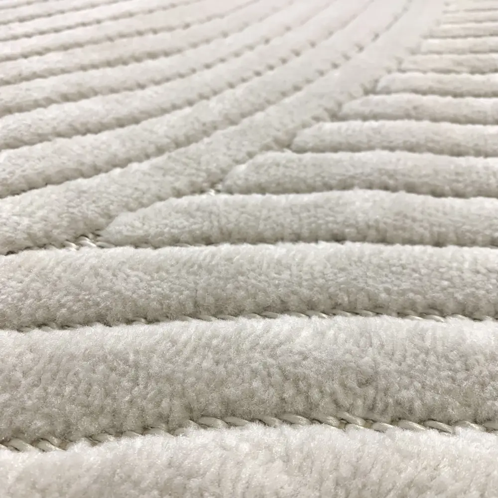 CTIM Ковер «Луна» 160x230 см - нежный ворс и графичные узоры в кремовых тонах 89360173 STLM-1384682 - Вид №5