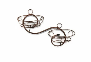 Подставка для цветов Volna медь SHEFFILTON ПОДСТАВКИ ДЛЯ ЦВЕТОВ 015007 Медный